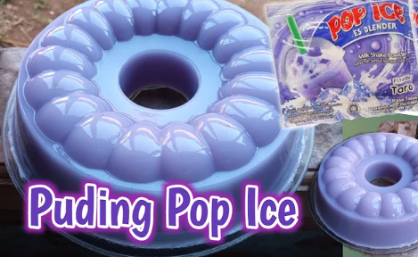 Resep Puding Pop Ice Praktis, Menyegarkan, Bikin Ketagihan Penikmatnya