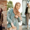 ide outfit hijab coklat