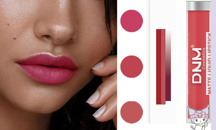 ilustrasi Lipstik Liquid dengan Formula Long-lasting