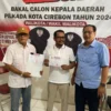 Praktis Hukum Forqon Nurzaman resmi mendaftarkan sebagai Bakal Calon Walikota ke DPC Partai Gerindra Kota Cire