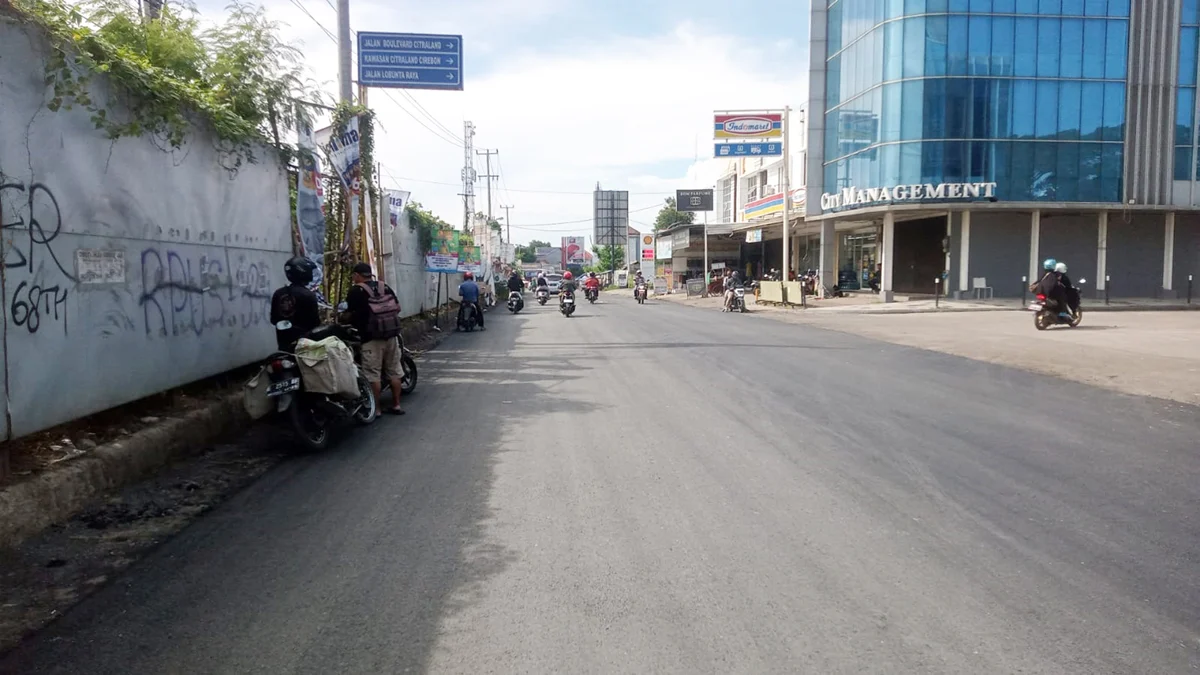 Jalan Ciremai Raya (depan Citraland), telah diperbaiki.