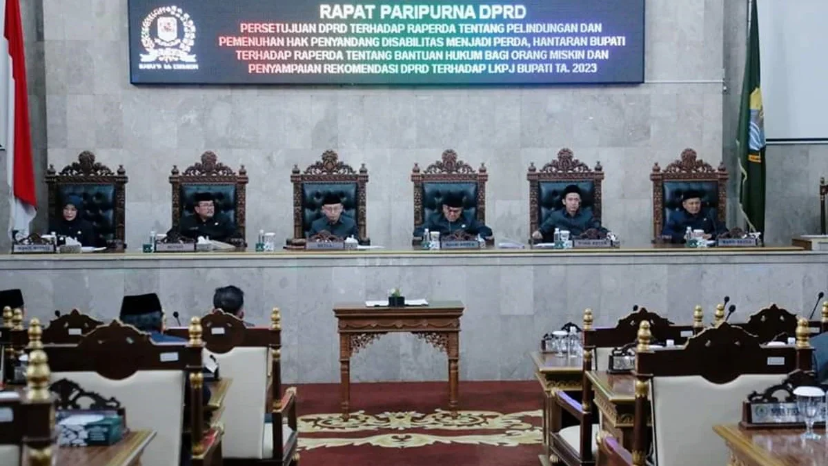 Rapat Paripurna DPRD Kabupaten Cirebon memberikan rekomendasi penting atas LKPJ Bupati Cirebon tahun anggaran