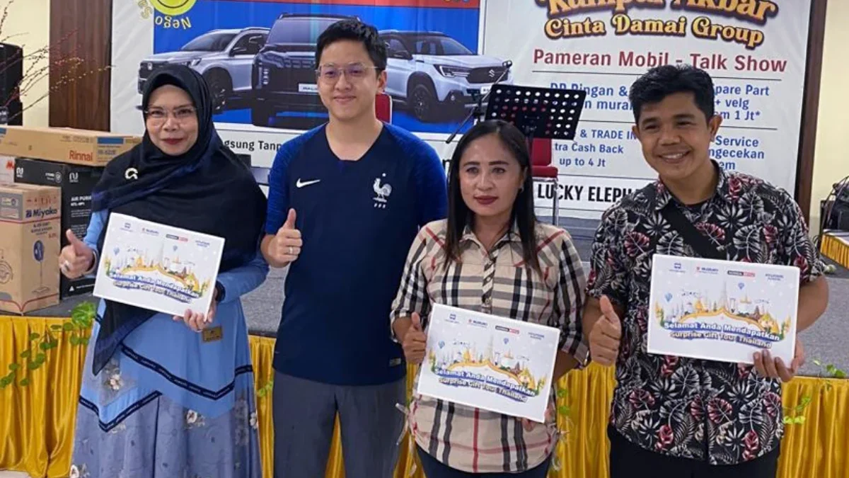Kumpul Akbar Cinta Damai Group berangkatkan 16 konsumen ke Bangkok.