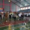 Kapolresta Cirebon Kombes Pol Sumarni dan Kepala Dinas Pemuda dan Olahraga (Dispora) Kabupaten Cirebon Ikin As