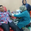 Program Aksi pengumpulan 3.000 kantong darah dalam rangka HUT ke-79 PMI diikuti oleh berbagai kalangan.